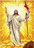 Full Bead Embroidery Kit Jesus God DIY Bead needlepoint Beadwork