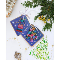 Bead Embroidery Kit Presents XMas Christmas tree toy kit DIY Beading embroidery