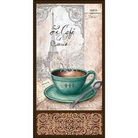 Bead Embroidery Kit Coffee in Paris Beaded stitching Beadwork Beading DIY