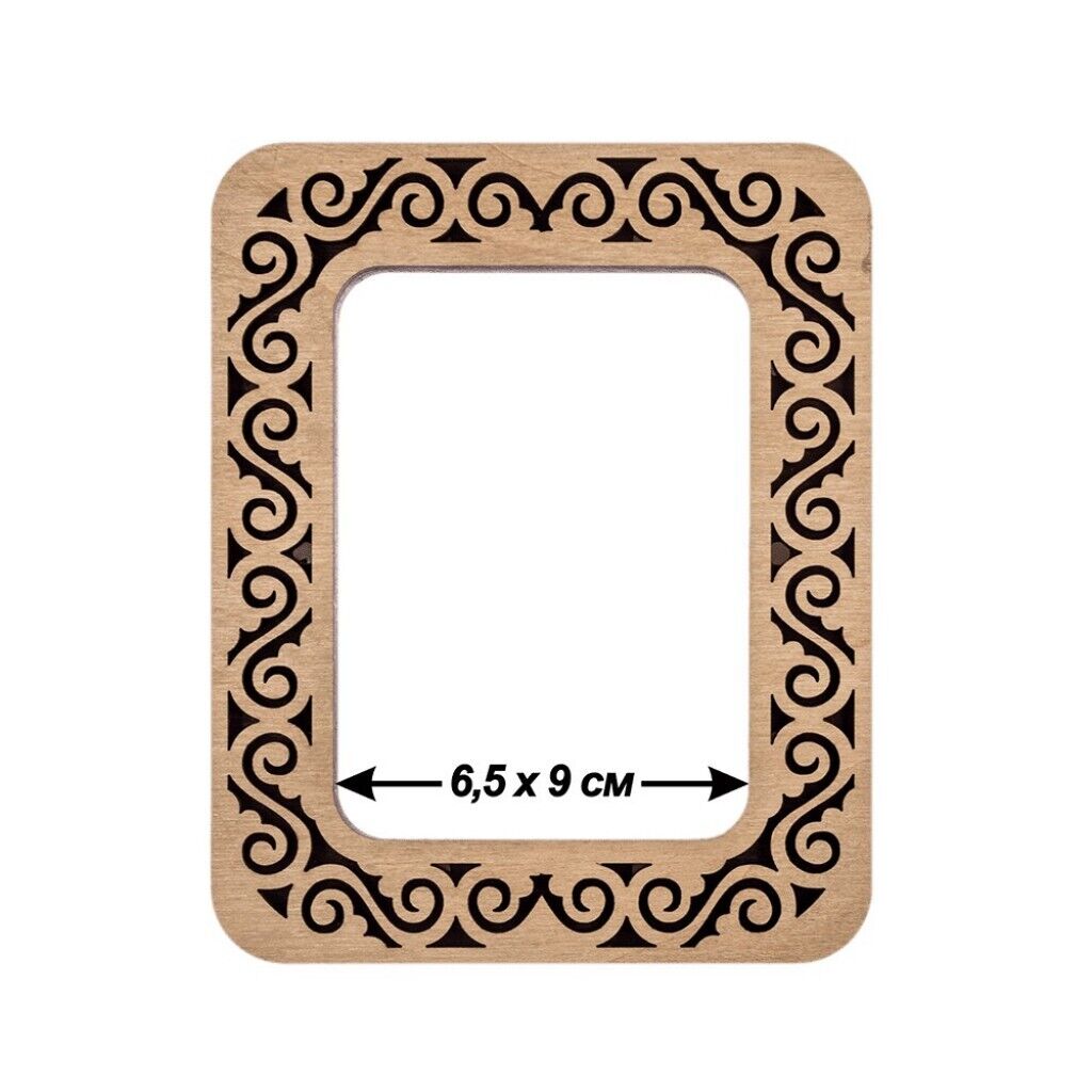 Wooden embroidery frame on magnets Magnetic embroidery frame 10.5x13cm 4.2"x5.2"