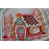 Bead Embroidery Kit Christmas Bead stitching Bead needlepoint DIY