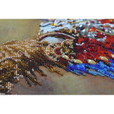 Bead Embroidery Kit Rise Beaded stitching Bead needlepoint DIY