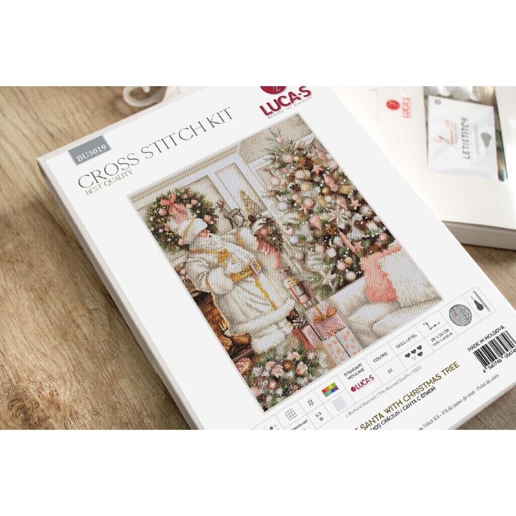 Counted Cross Stitch Kit Department store Luca-S DIY Unprinted canvas