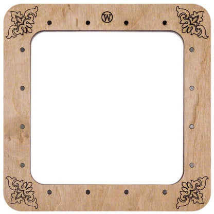 Wooden embroidery frame on magnets Magnetic embroidery frame 19x19cm 7.6"x7.6"
