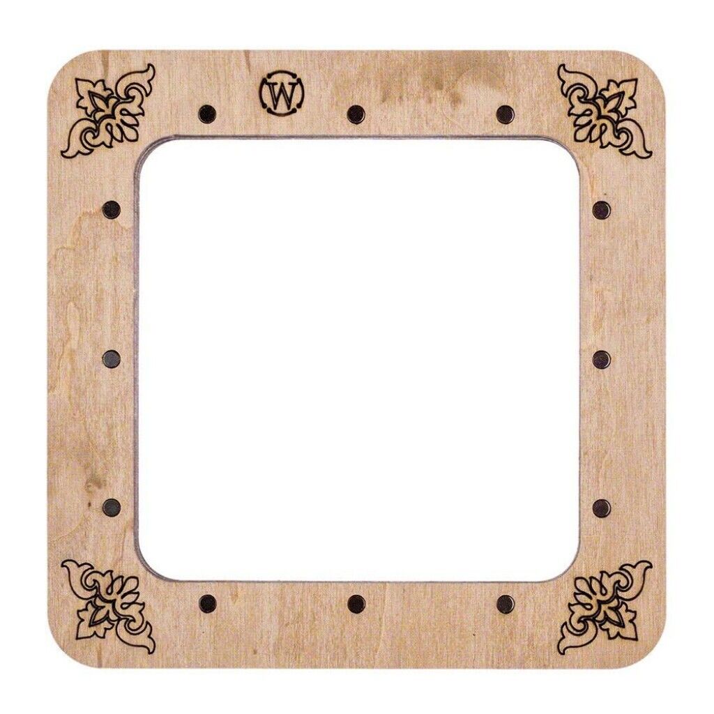 Wooden embroidery frame on magnets Magnetic embroidery frame 14x14cm 5.6"x5.6"
