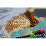 Bead Embroidery Kit Christmas Bead stitching Needlepoint DIY