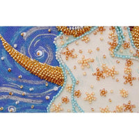 Bead Embroidery Kit Andromeda Beaded stitching Bead needlepoint DIY