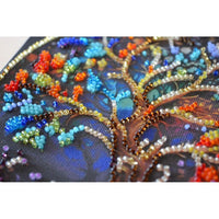 Bead Embroidery Kit Tree of Life Beaded stitching Beadwork Bead needlepoint DIY