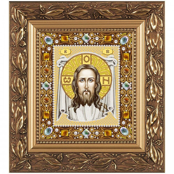 Bead Embroidery Kit Icon God Jesus Lord DIY Bead needlepoint Beadwork