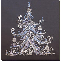 Bead Embroidery Kit Christmas tree Bead stitching Bead needlepoint DIY