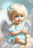 Bead Embroidery Kit Little angel DIY Bead needlepoint Bead stitching