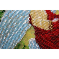 Bead Embroidery Kit Icon Holy Trinity Beaded stitching DIY