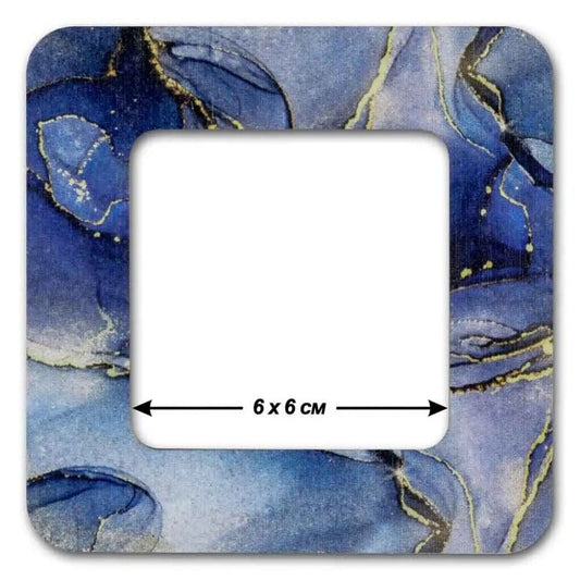 Wooden embroidery frame on magnets Magnetic embroidery frame 6x6cm 2.4"x2.4"