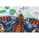 Bead Embroidery Kit Butterfly Beaded needlepoint Beadwork Beading DIY