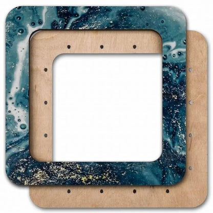 Wooden embroidery frame on magnets Magnetic embroidery frame 14x14cm 5.6"x5.6"