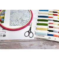 Counted Cross Stitch Kit A sunny day DIY Unprinted canvas