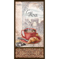 Bead Embroidery Kit Coffee in Paris Beaded stitching Beadwork Beading DIY