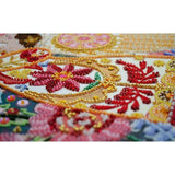 Bead Embroidery Kit Wings of inspiration Beaded stitching Bead needlepoint DIY