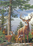 Bead Embroidery Kit Deer DIY Beaded needlepoint Beaded stitching