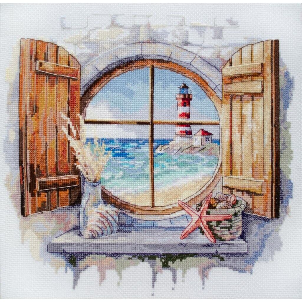 Counted Cross Stitch Kit Whispering wind DIY Unprinted canvas