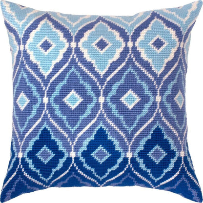 Tapestry Pillow Cover DIY kit "Persia" Needlepoint kit Printed canvas