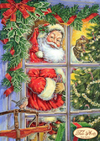 Bead Embroidery Kit Santa Claus DIY Bead needlepoint Bead stitching 