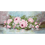 Gobelin kit Tapestry embroidery Kit Roses Luca-S DIY Unprinted canvas