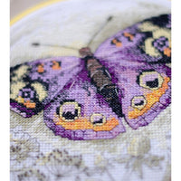 Counted Cross Stitch Kit Butterfly DIY Unprinted canvas