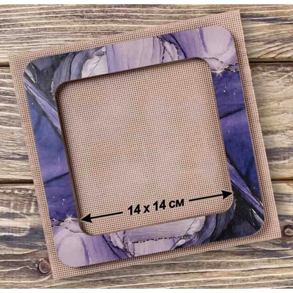Wooden embroidery frame on magnets Magnetic embroidery frame 14x14cm 5.6"x5.6"