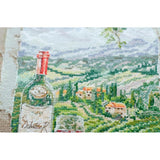 Counted Cross Stitch Kit Sommelier's dream DIY Unprinted canvas