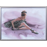 Bead Embroidery Kit Ballerina Bead needlepoint Bead stitching Beadwork DIY