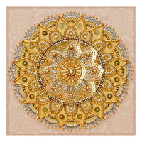 Bead Embroidery Kit Mandala Wealth Beaded needlepoint