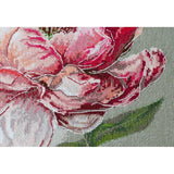 Counted Cross Stitch Kit Peony flower DIY Unprinted canvas