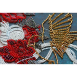 Bead Embroidery Kit Lady Towards the dream Bead needlepoint Beadwork DIY