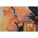 Counted Cross Stitch Kit Black raven DIY Unprinted canvas