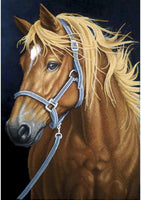 Bead Embroidery Kit Horse DIY Bead needlepoint Bead stitching Beadwork 