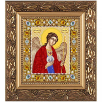 Bead Embroidery Kit Icon Archangel Michael DIY Bead needlepoint Beadwork