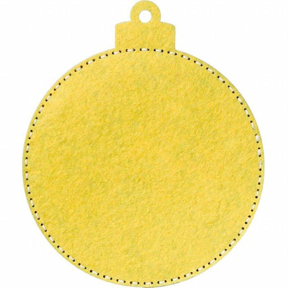 Bead Embroidery Kit on Wood Santa DIY Christmas tree toy