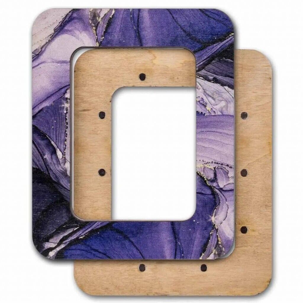Wooden embroidery frame on magnets Magnetic embroidery frame 6.5x9cm 2.6"x3.6"