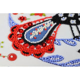 Bead Embroidery Kit Magic bird Beaded stitching Bead needlepoint Beadwork DIY