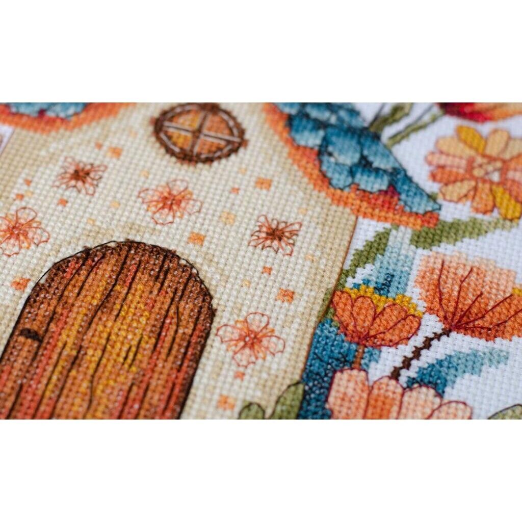 Counted Cross Stitch Kit Little bird DIY Unprinted canvas