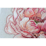 Counted Cross Stitch Kit Peony flower DIY Unprinted canvas