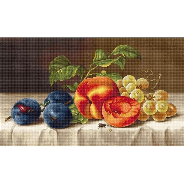 Gobelin kit Tapestry embroidery Kit Still life Luca-S DIY Unprinted canvas