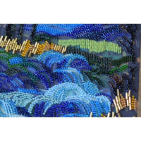 Bead Embroidery Kit Behind the waterfall Bead stitching Bead needlepoint