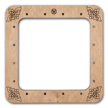 Wooden embroidery frame on magnets Magnetic embroidery frame 14x14cm 5.6"x5.6"