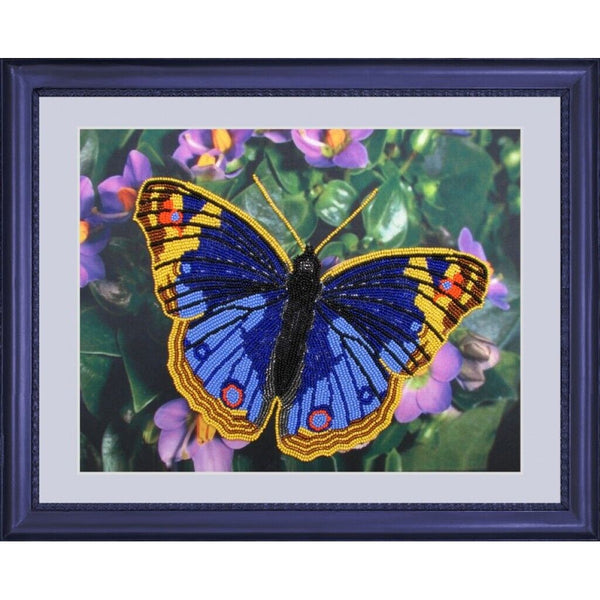 Bead Embroidery Kit Butterfly DIY Bead needlepoint Beadwork