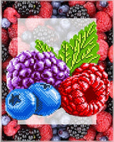 Bead Embroidery Kit Fruits DIY Beaded needlepoint Beadwork Beading