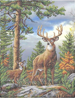 Bead Embroidery Kit Deer DIY Bead needlepoint Bead stitching