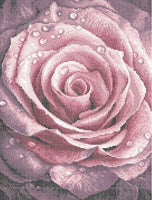 Bead Embroidery Kit Rose Flowers DIY Bead needlepoint Bead stitching