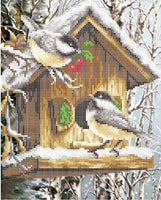 Bead Embroidery Kit Birds DIY Bead needlepoint Bead stitching